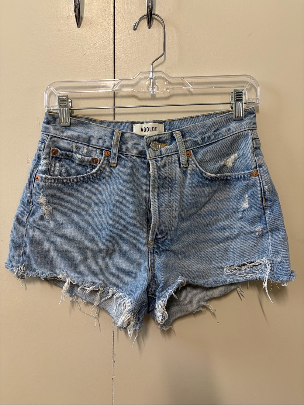 Agolde Parker Shorts 24 - Picture 6 of 11